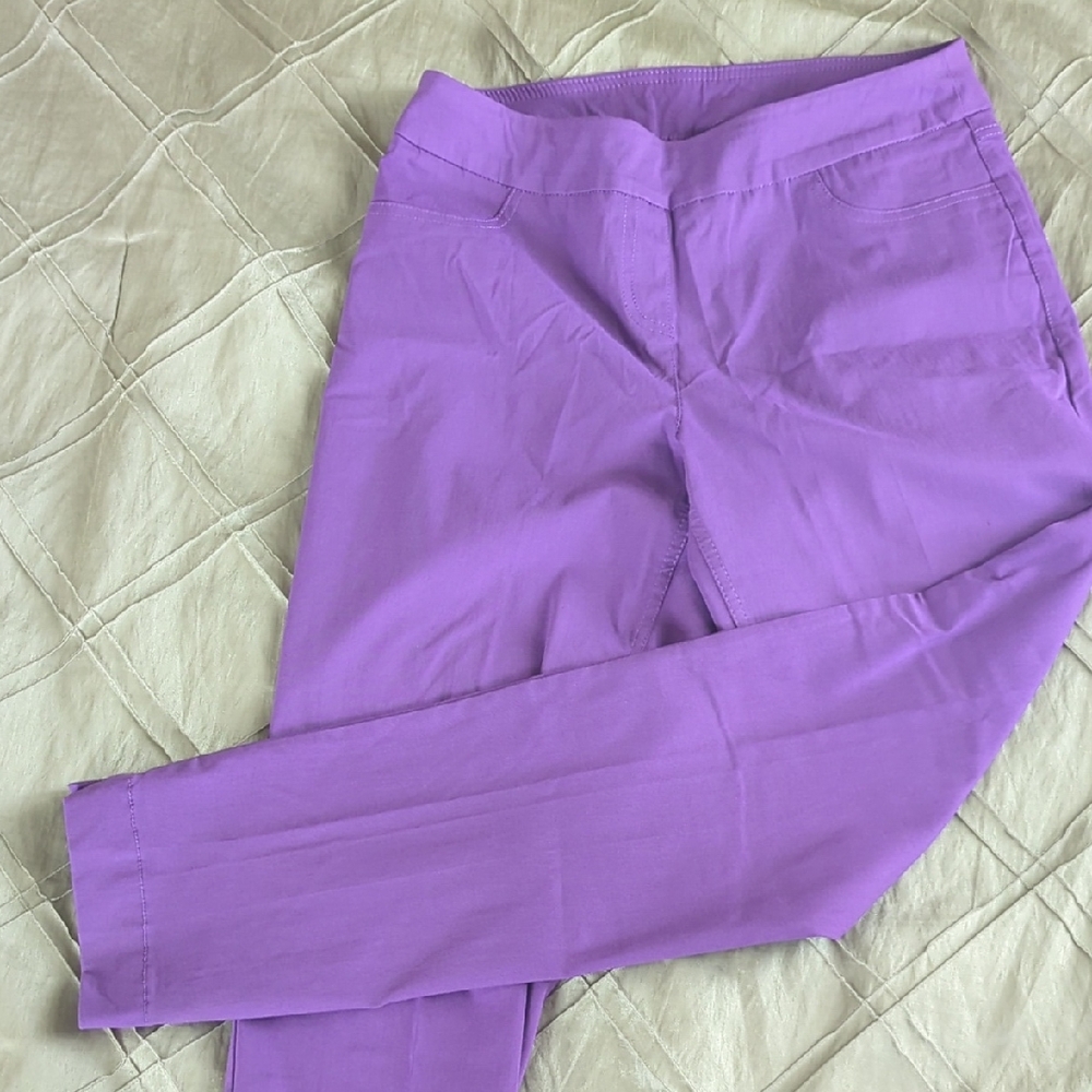 Multiples Slim-Sation Violet Trousers